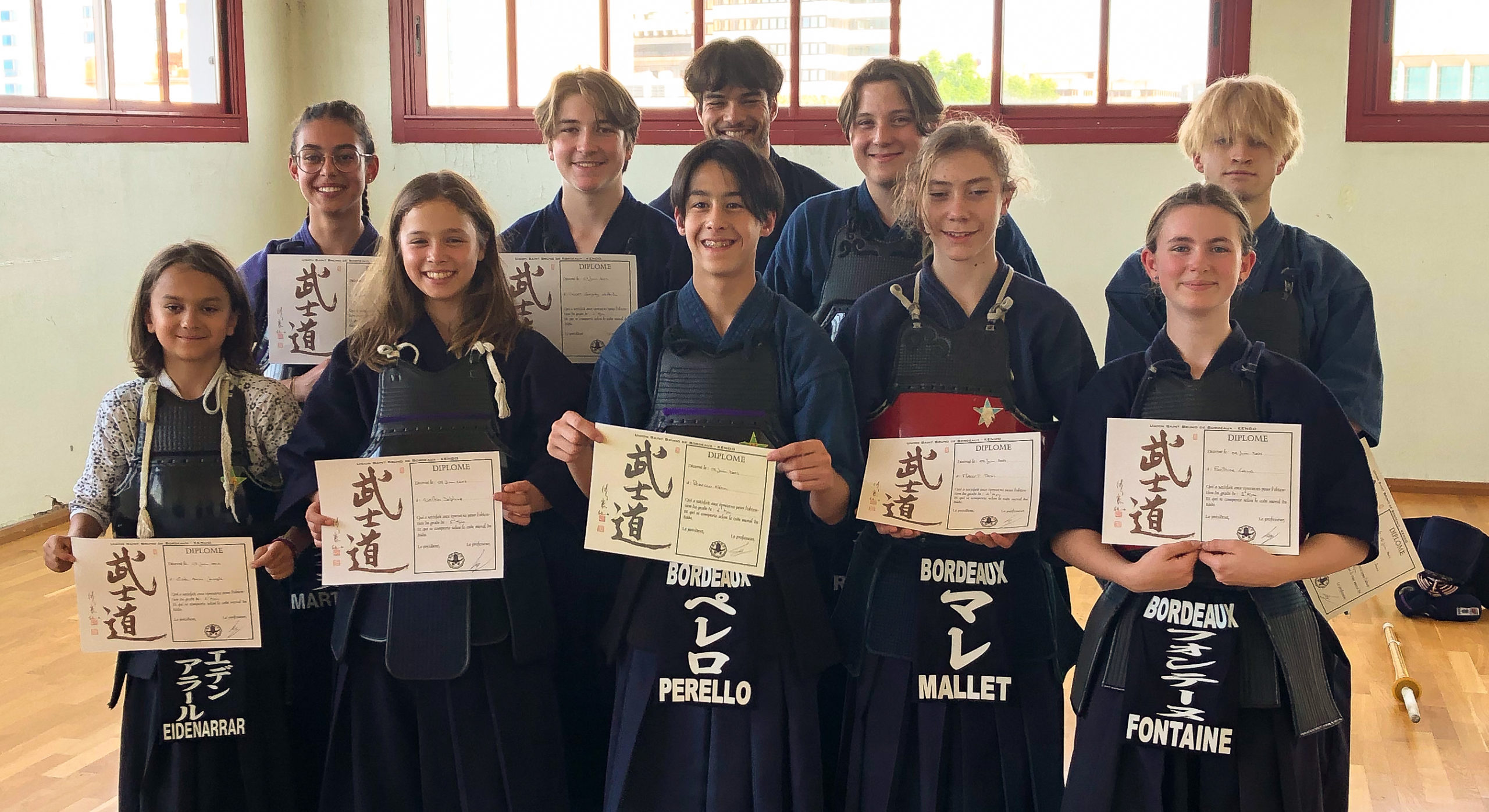 Passage de Kyu – Juniors