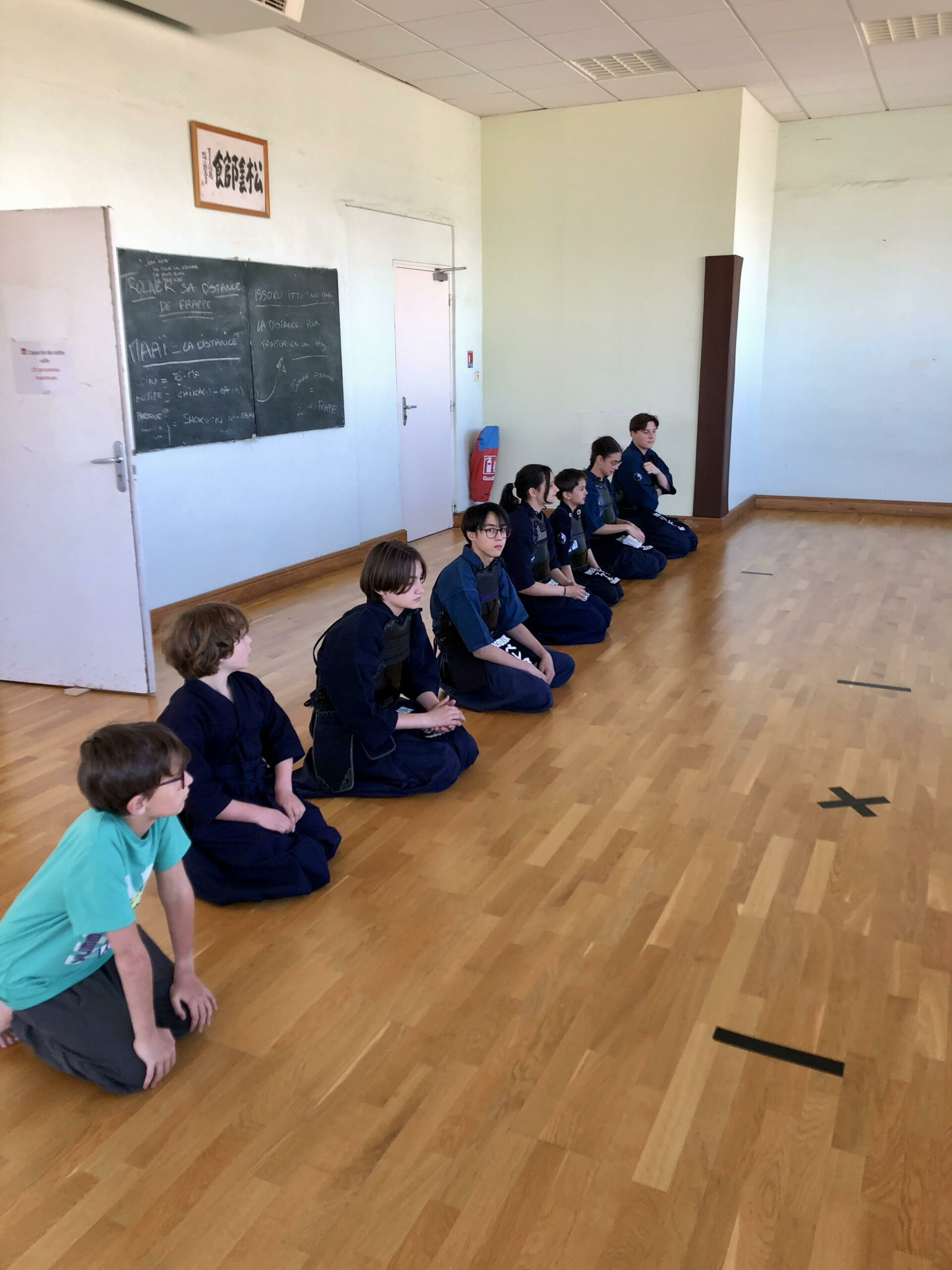 Passage de grades jeunes Kyusha - Kendo Bordeaux